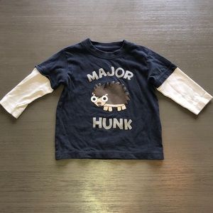 Gymboree long sleeve shirt GUC 12-18M